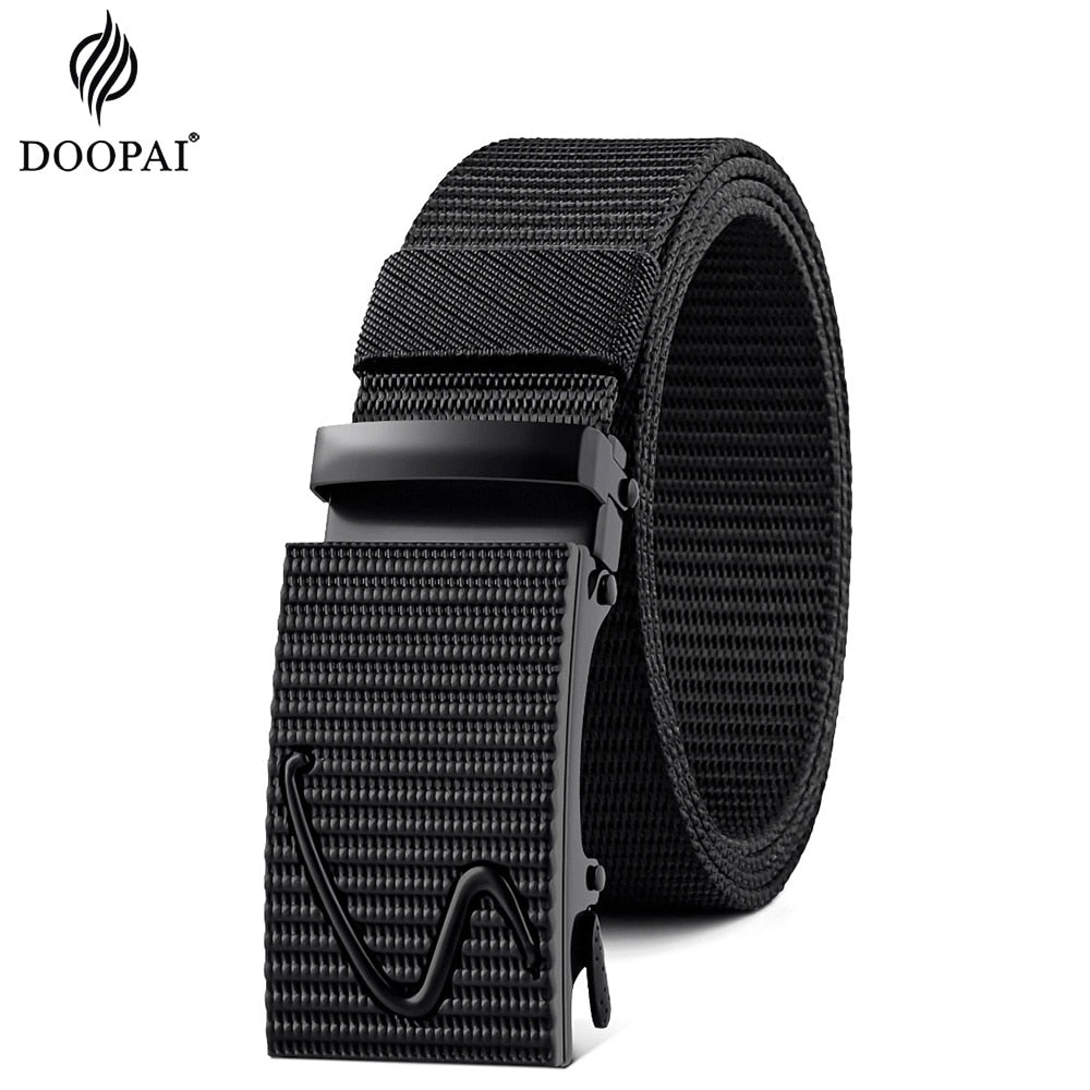 DOOPAI Men Belt Nylon Breathable Belts For Men Cowboy Designer Belt Outdoor Tactical Belt Military Gifts 남성 가죽 벨트 ceinture homme