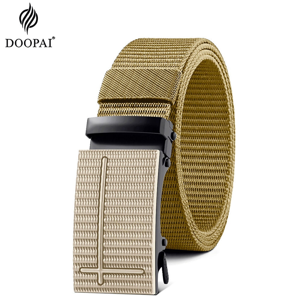 DOOPAI Men Belt Nylon Breathable Belts For Men Cowboy Designer Belt Outdoor Tactical Belt Military Gifts 남성 가죽 벨트 ceinture homme