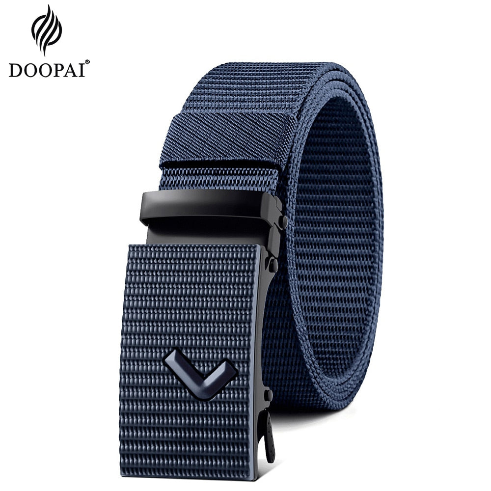 DOOPAI Men Belt Nylon Breathable Belts For Men Cowboy Designer Belt Outdoor Tactical Belt Military Gifts 남성 가죽 벨트 ceinture homme