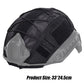 Nylon Helmet Nylon Cloth Tactical Helmet Mesh Cover Airsoft CS Paintball Wargame Sports Army Helmet Covers Hunting Sports Milita