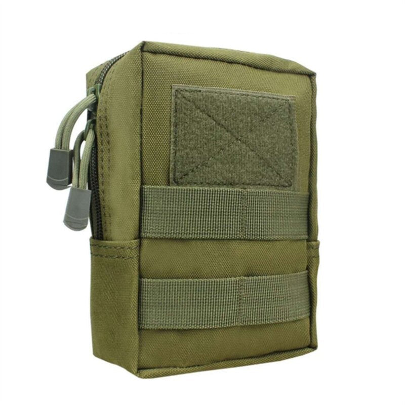 Multifunctional Outdoor Military Tactical Waist Bag Tool Zipper Waist Pack Accessory Durable Belt Pouch