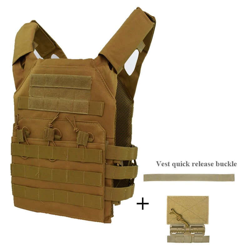 Hunting Tactical Body Armor JPC Molle Plate Carrier Vest Outdoor CS Game Paintball Airsoft Vest Military Equipment