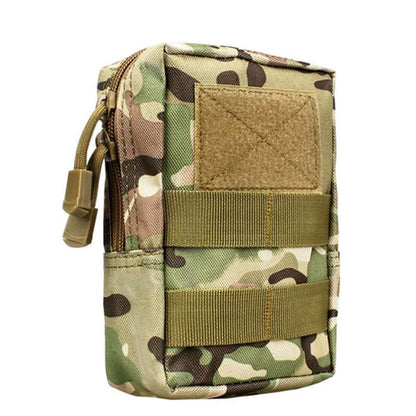 Multifunctional Outdoor Military Tactical Waist Bag Tool Zipper Waist Pack Accessory Durable Belt Pouch