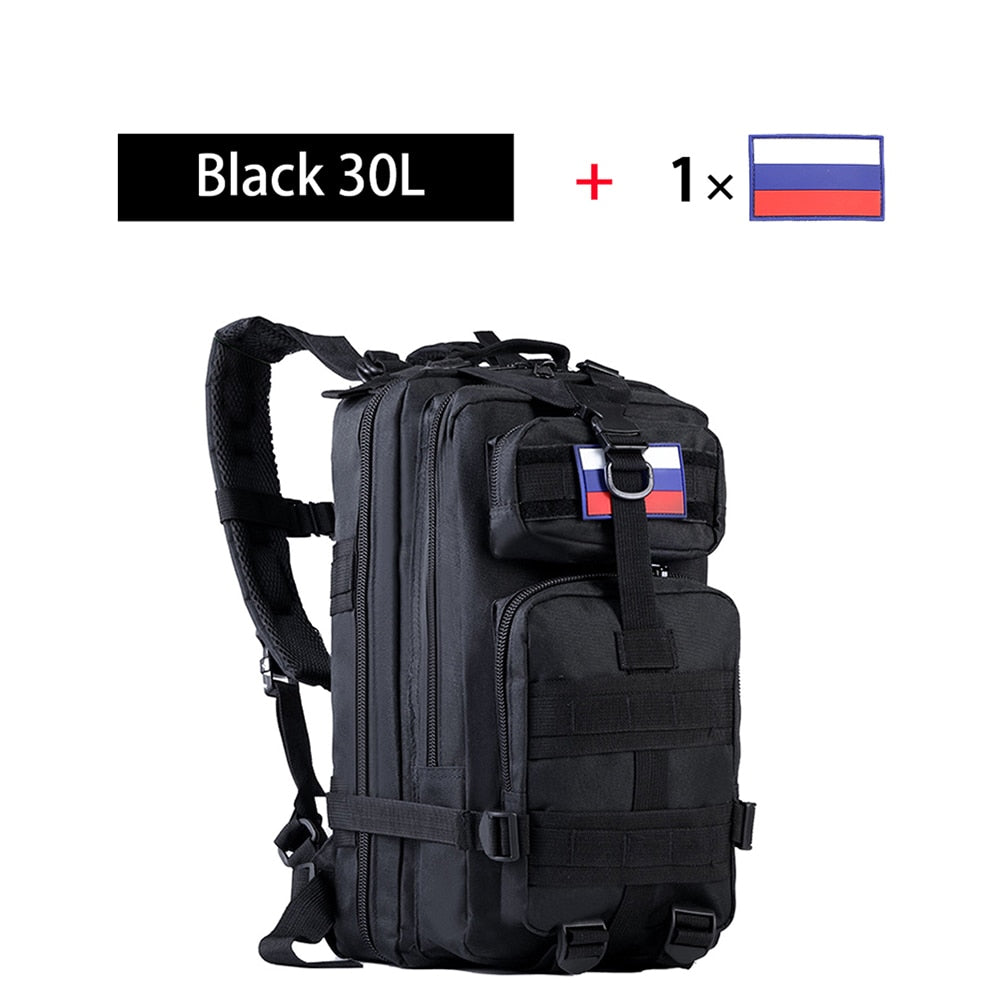 SYZM 50L or 30L Tactical Backpack Nylon Military Backpack Molle Army Knapsack Waterproof Camping Hunting Fishing Trekking Bags