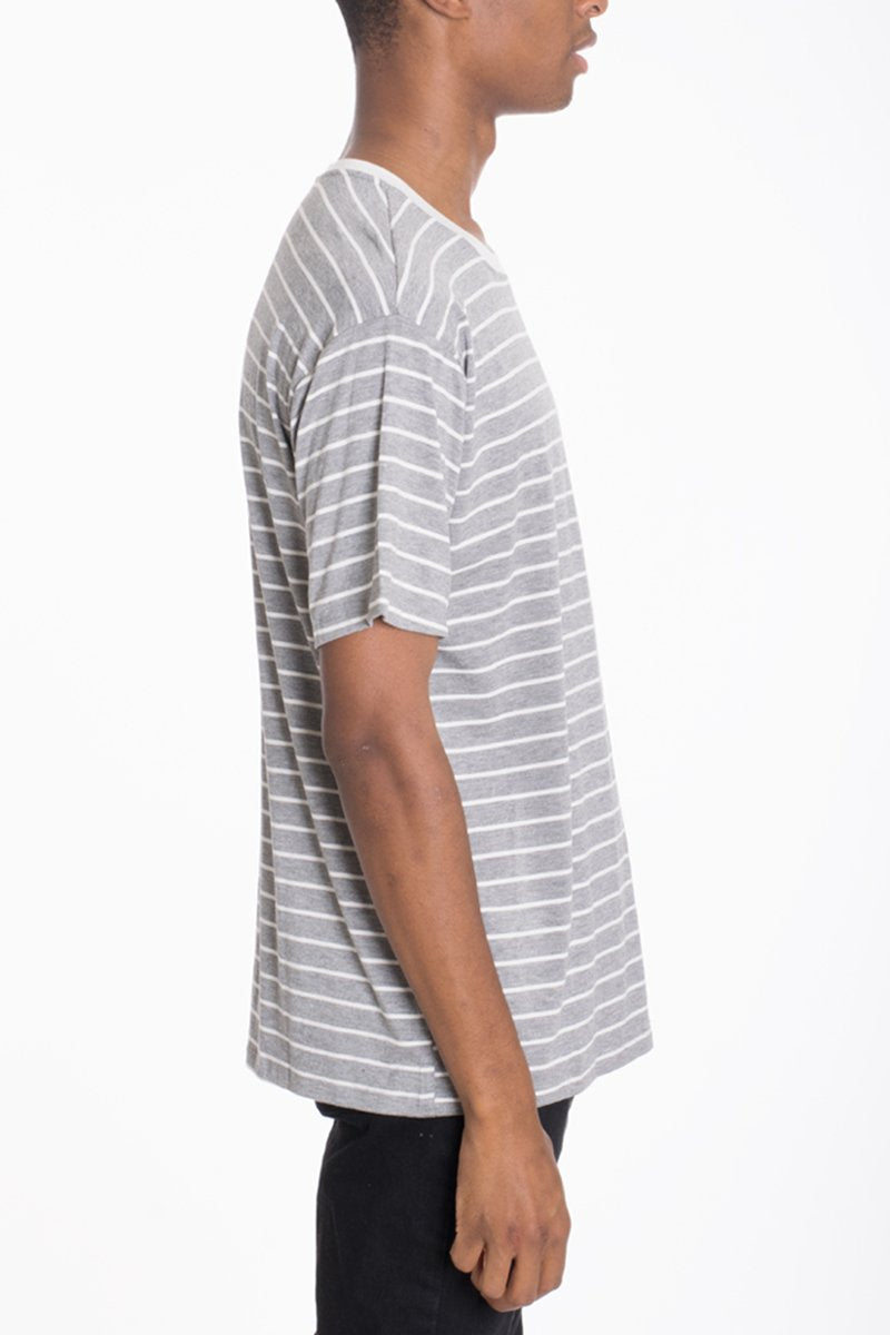 COTTON STRIPED TEE