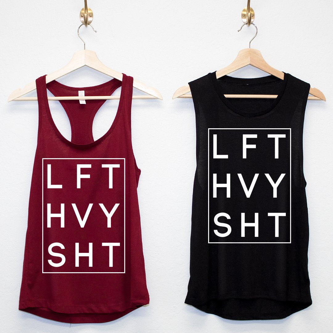 Lift Heavy Workout Tank Top - Pick Style