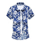 Mens Short Sleeve Floral Shirt