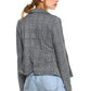 Point Plaid Blazer